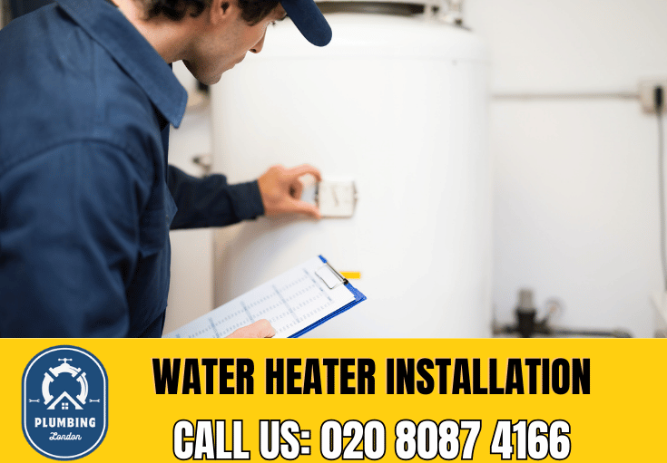 water heater installation Putney 